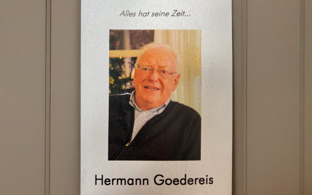 Gedenken an Hermann Goedereis